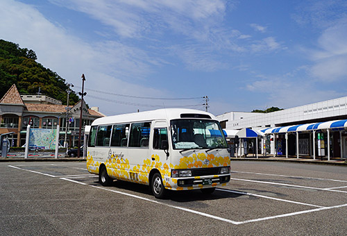 白浜駅　無料マイクロバス
