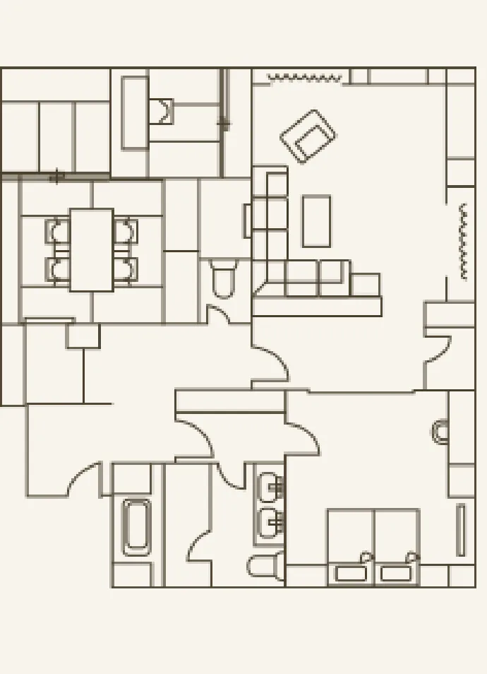 客室間取り図