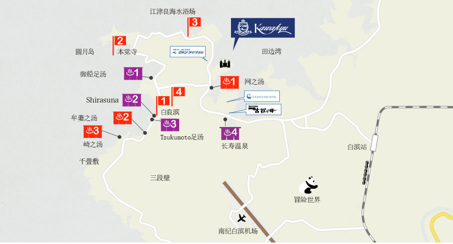 白滨 地图
